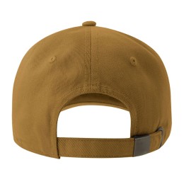 Бейсболка Dad Hat-S Eco Горчичный с круглым козырьком