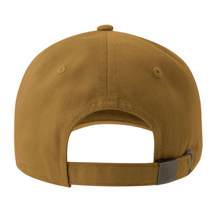 Бейсболка Dad Hat-S Eco Горчичный с круглым козырьком