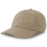 Бейсболка Dad Hat-S Eco Каменный Stone с круглым козырьком