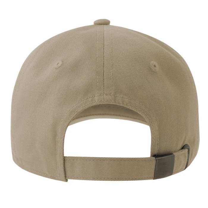 Бейсболка Dad Hat-S Eco Каменный Stone с круглым козырьком