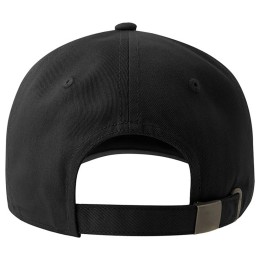 Бейсболка Dad Hat Eco Черный с круглым козырьком