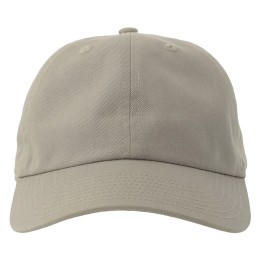 Бейсболка Dad Hat Eco Серый с круглым козырьком