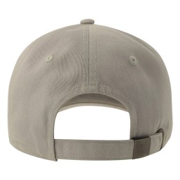 Бейсболка Dad Hat Eco Серый с круглым козырьком