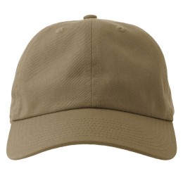 Бейсболка Dad Hat Eco Хаки с круглым козырьком