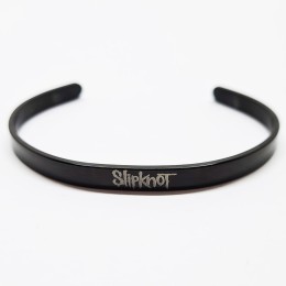Браслет стальной "Slipknot" черный