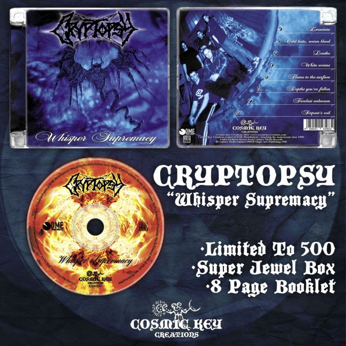 CD Cryptopsy "Whisper Supremacy" Super Jewel