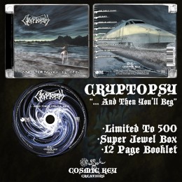 CD Cryptopsy "And Then You'll Beg" Super Jewel