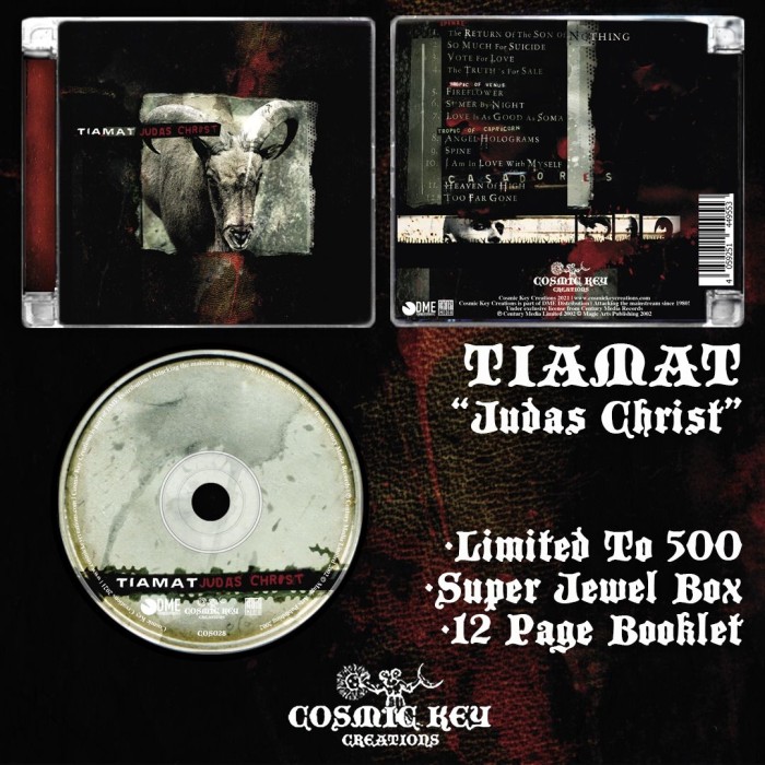 CD Tiamat "Judas Christ" Super Jewel