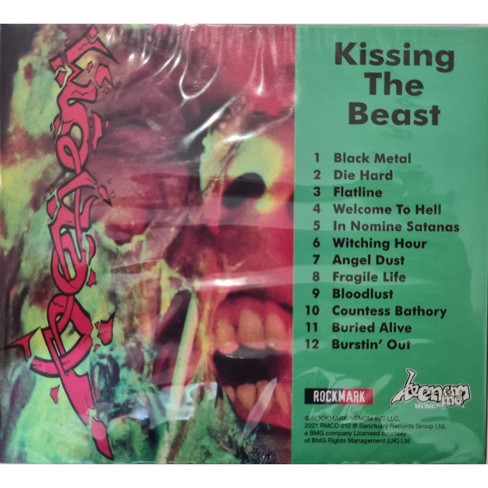 CD Venom "Kissing The Beast" Digipak