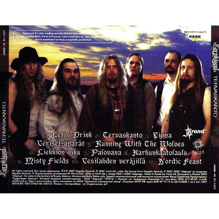 CD Korpiklaani "Tervaskanto"