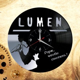 Часы "Lumen" из виниловой пластинки