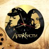 Часы "Агата Кристи" из виниловой пластинки