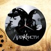 Часы "Агата Кристи" из виниловой пластинки