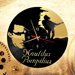 Часы "Nautilus Pompilius" из виниловой пластинки