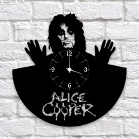 Часы "Alice Cooper" из виниловой пластинки