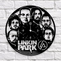 Часы "Linkin Park" из виниловой пластинки