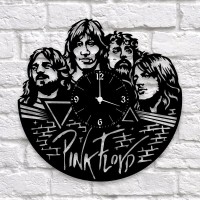 Часы "Pink Floyd" из виниловой пластинки