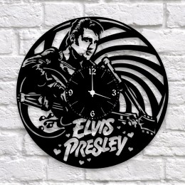 Часы "Elvis Presley" из виниловой пластинки