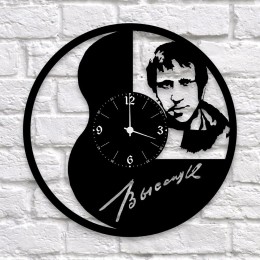 Часы "Высоцкий" из виниловой пластинки