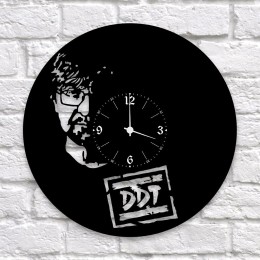 Часы "ДДТ" из виниловой пластинки