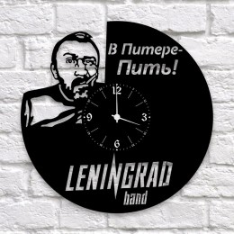 Часы "Ленинград" из виниловой пластинки