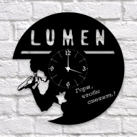 Часы "Lumen" из виниловой пластинки