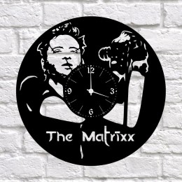 Часы "The Matrixx" из виниловой пластинки
