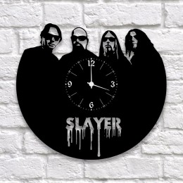 Часы "Slayer" из виниловой пластинки