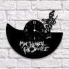 Часы "My Chemical Romance" из виниловой пластинки