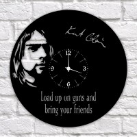 Часы "Nirvana" из виниловой пластинки
