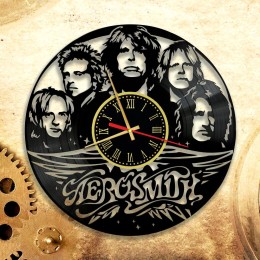 Часы "Aerosmith" из виниловой пластинки