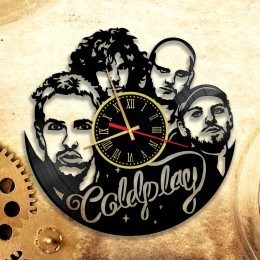 Часы "Colplay" из виниловой пластинки