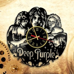 Часы "Deep Purple" из виниловой пластинки