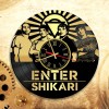 Часы "Enter Shikari" из виниловой пластинки