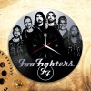 Часы "Foo Fighters" из виниловой пластинки