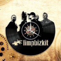 Часы "Limp Bizkit" из виниловой пластинки