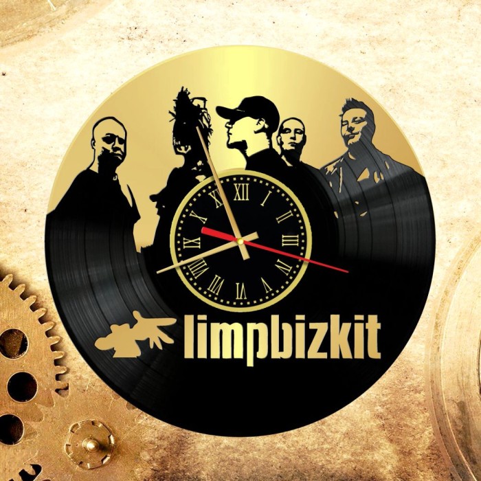Часы "Limp Bizkit" из виниловой пластинки