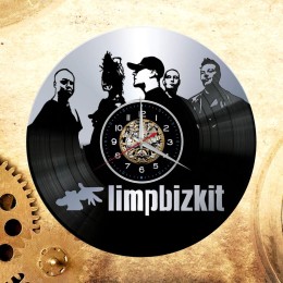 Часы "Limp Bizkit" из виниловой пластинки