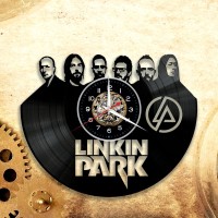 Часы "Linkin Park" из виниловой пластинки