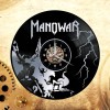 Часы "Manowar" из виниловой пластинки
