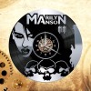 Часы "Marilyn Manson" из виниловой пластинки