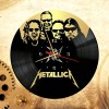 Часы "Metallica" из виниловой пластинки