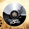 Часы "My Chemical Romance" из виниловой пластинки