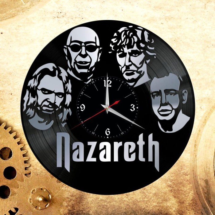 Часы "Nazareth" из виниловой пластинки