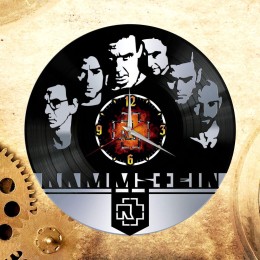 Часы "Rammstein" из виниловой пластинки