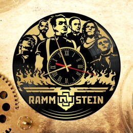 Часы "Rammstein" из виниловой пластинки