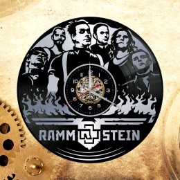 Часы "Rammstein" из виниловой пластинки