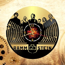 Часы "Rammstein" из виниловой пластинки