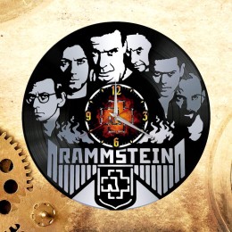 Часы "Rammstein" из виниловой пластинки