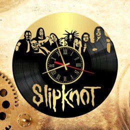 Часы "Slipknot" из виниловой пластинки